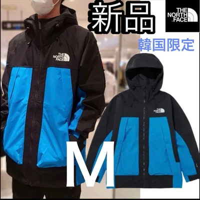 新品 THE NORTH FACE マウンテンジャケット ブラック×ブルー M
