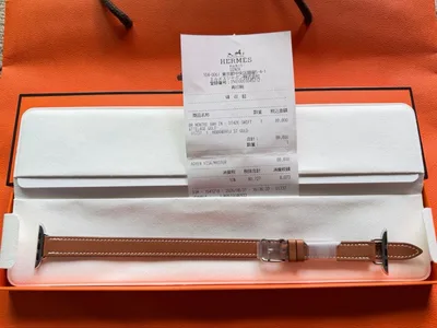 新品未使用 Apple Watch Hermès ドゥブルトゥール 42mm