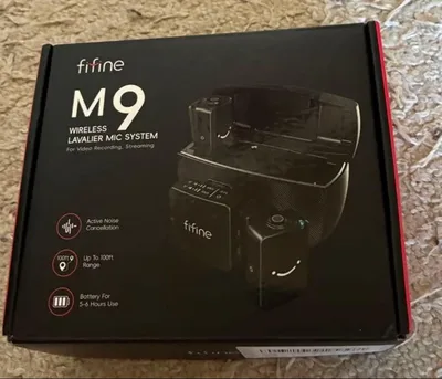 FIFINE M9 ยูนิตหลักระบบไมโครโฟนไร้สาย
