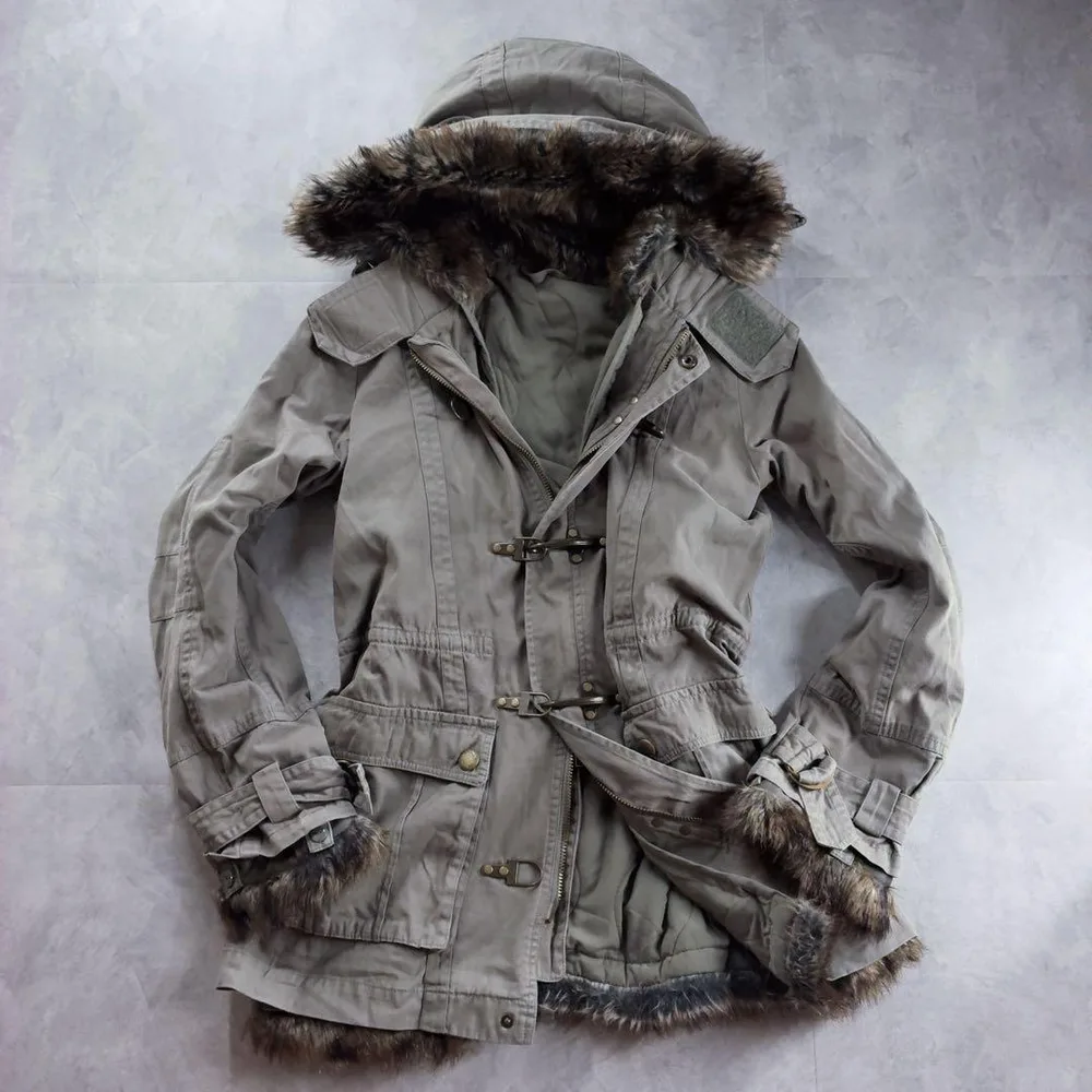 Archive Y2K Fireman Jacket gimmick fur