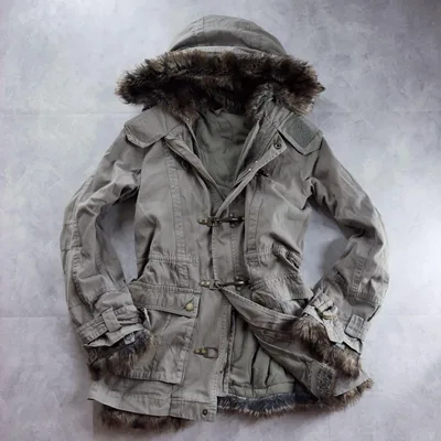 Archive Y2K Fireman Jacket gimmick fur