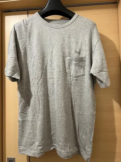 PSICOM ポケットTシャツ グレー LARGE
