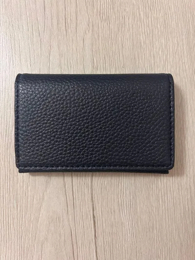 【新品】シンプル 名刺入れ カードケース グレー