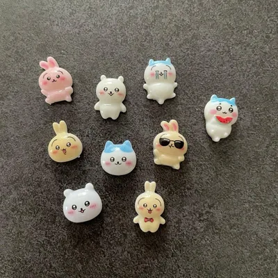 No.762ちいかわ ネイルパーツ 9個