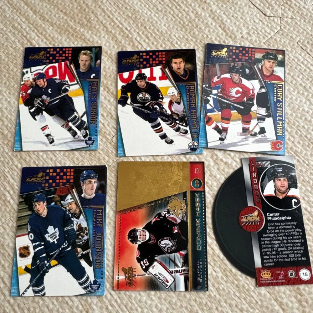 NHL トレーディングカード 6枚セット Aurora