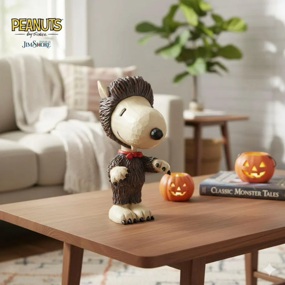 ジムショア ピーナッツ スヌーピー ウェアウルフ ハロウィンフィギュア