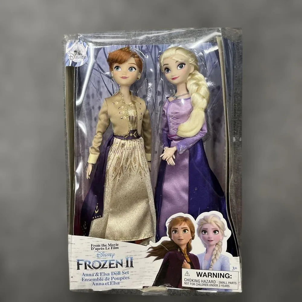 Disney Frozen 2 Anna & Elsa Doll Set 現状品