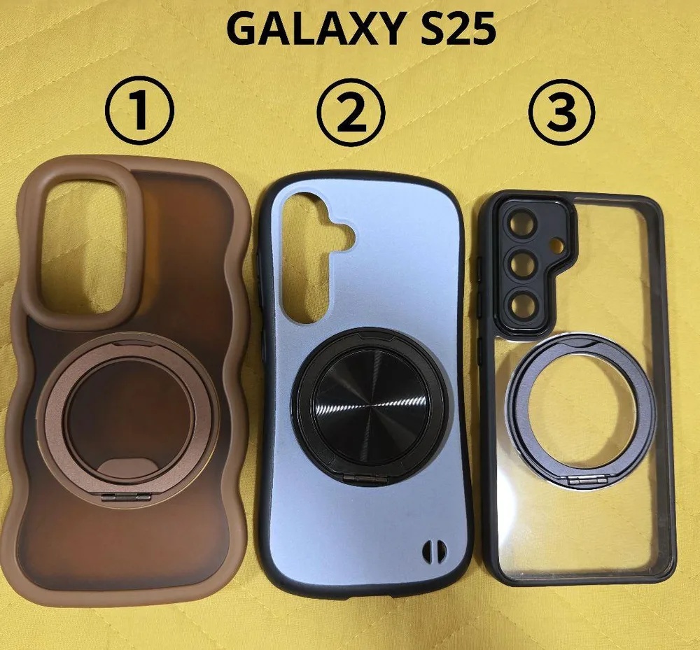 【 新品未使用 】GALAXY S25 ケース リング付き