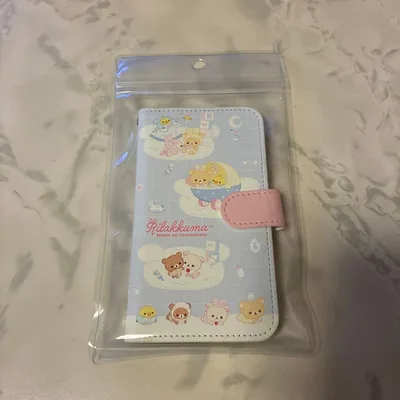 リラックマ うさうさベビー 手帳型スマホケース