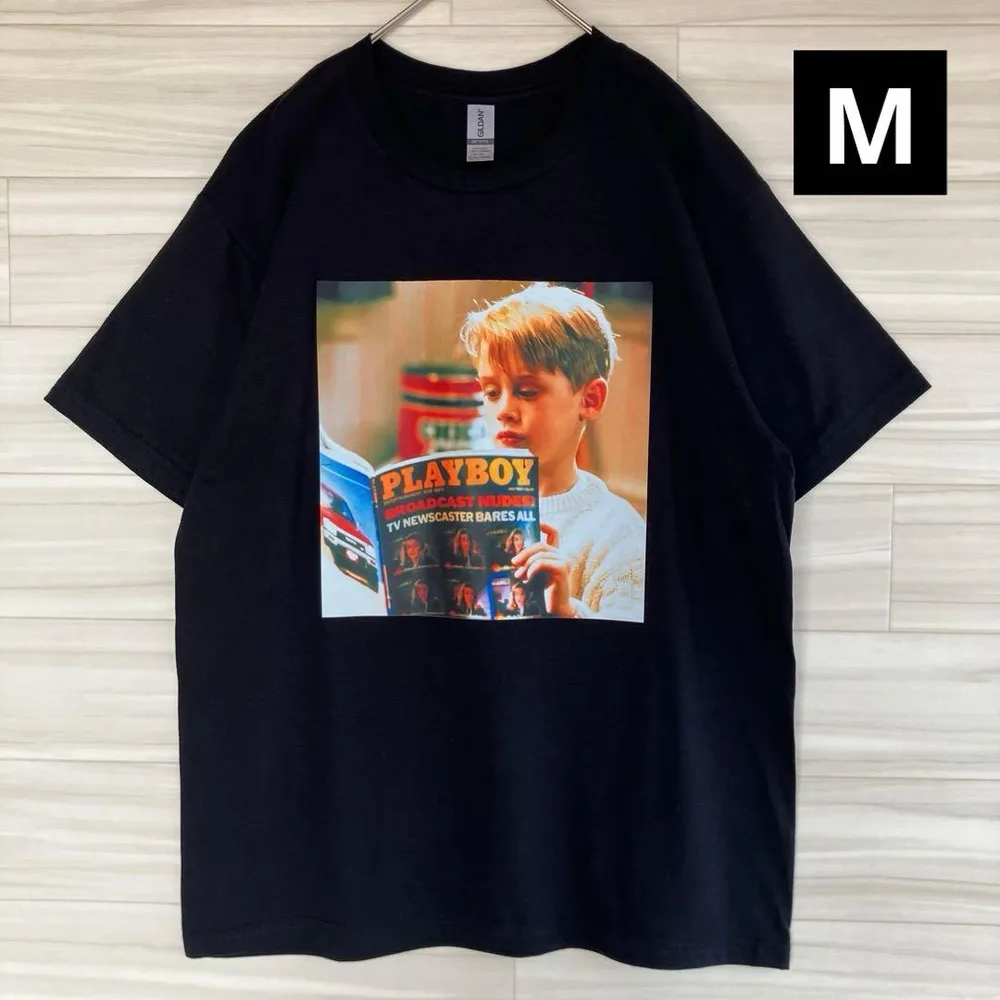 ホームアローン 子役 ケビン Tシャツ M マコーレー・カルキン 映画 ムービー