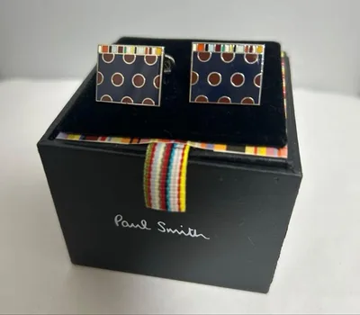 Paul Smith ポールスミス カフス ドット柄 ストライプ
