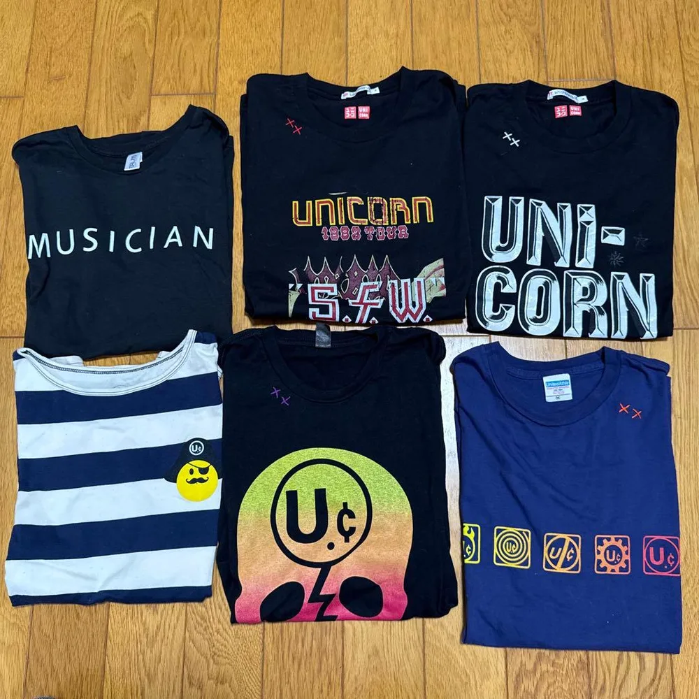 超お買い得!!ユニコーンTシャツ6枚セット売りでございます!!