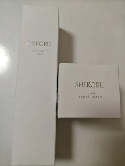 SHIRORU クレンジングオイル ブラック クリスタル プロテクトクリーム