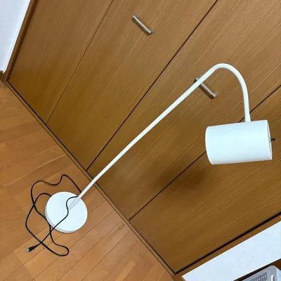 ふ*り様 ニトリ フロアランプ アイボリー スタンドライト 間接照明 LED電