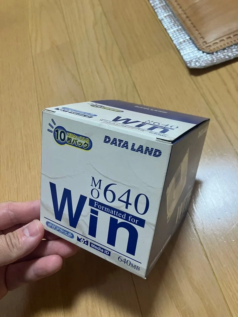 (未使用)MO 640MB78枚 (オプティマDLMO-640WP10)