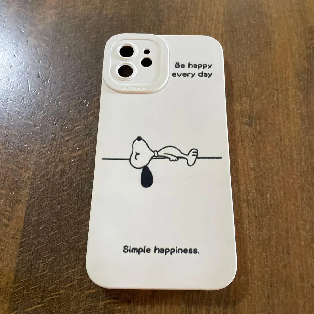 SNOOPY iPhone12ソフトケース