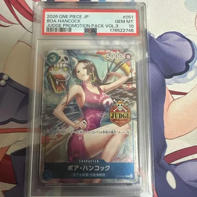 ワンピース ボア ハンコック ジャッジ プロモ psa10 非売品 パラレル