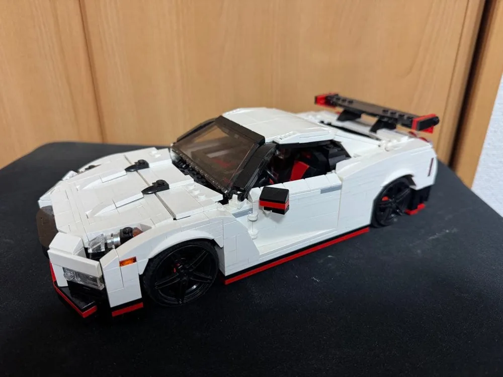 LEGOレゴ 組立説明書+純正ブロックNismo Nissan GT-R R35