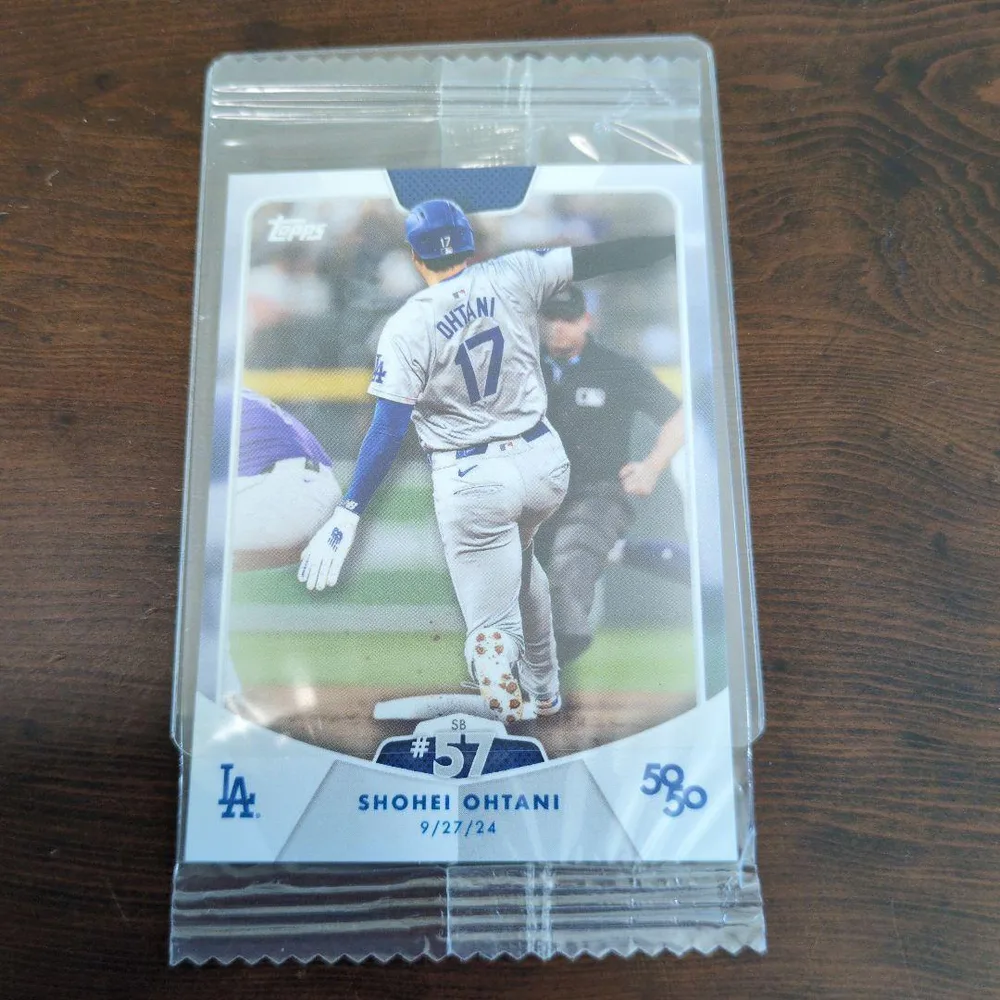 Topps 大谷翔平 50/50 SB #57