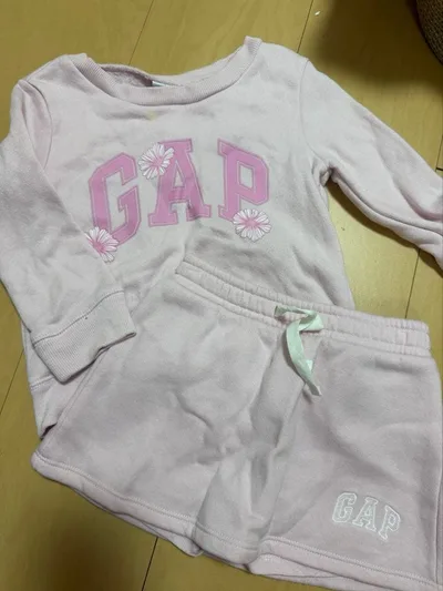 baby GAP セットアップ ピンク 花柄
