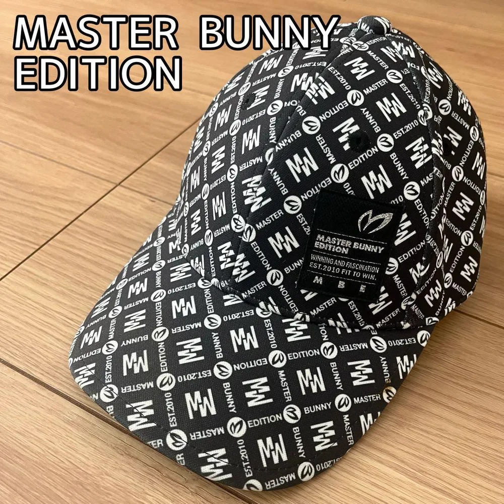 MASTER BUNNY EDITION ゴルフ キャップ 総柄