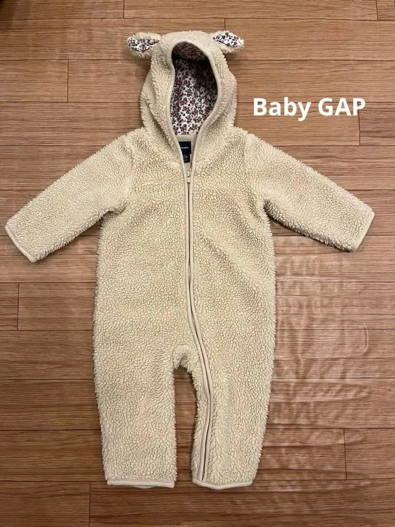 【babyGap】ボア カバーオール 12-18months 80cm ギャップ