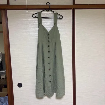 OLIVE des OLIVE キャミワンピース カーキ F
