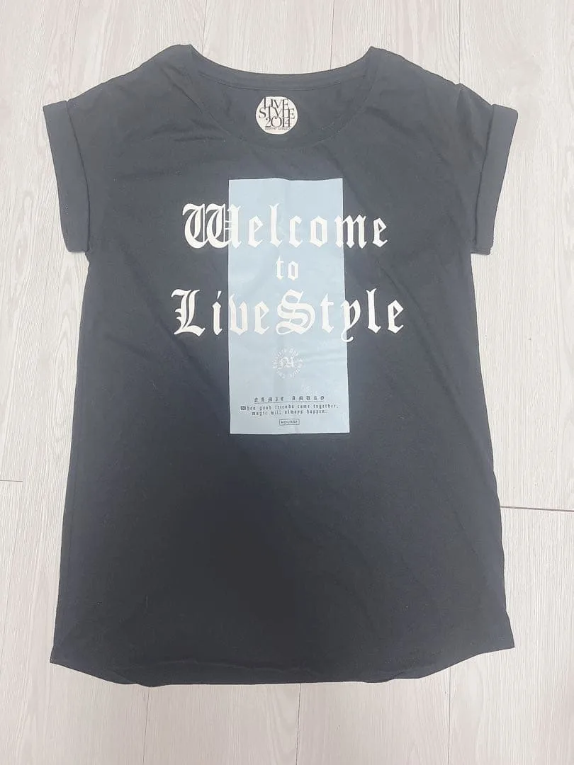 安室奈美恵 LIVE STYLE 2014 MOUSSY コラボTシャツ