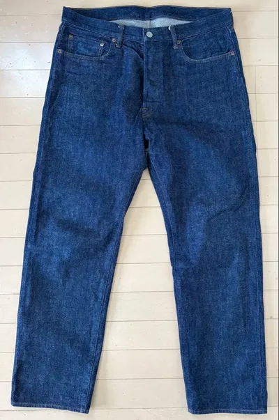 UNUSED インディゴデニムパンツ