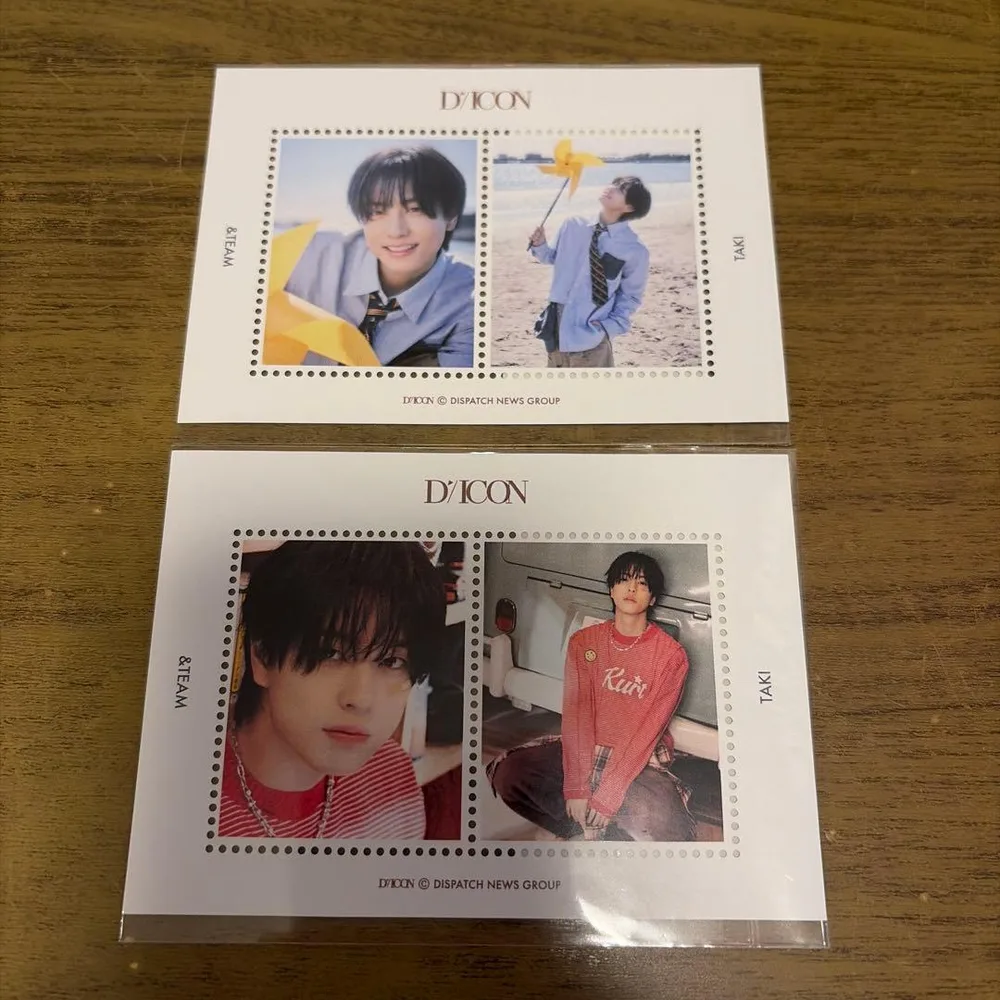 &TEAM D'ICON STAMP STICKER ステッカー TAKI