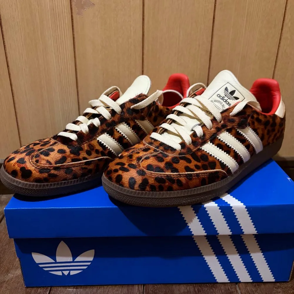 adidas SAMBA OG W レオパード 27.0cm