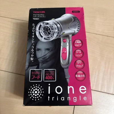TESCOM マイナスイオンヘアドライヤー TID501