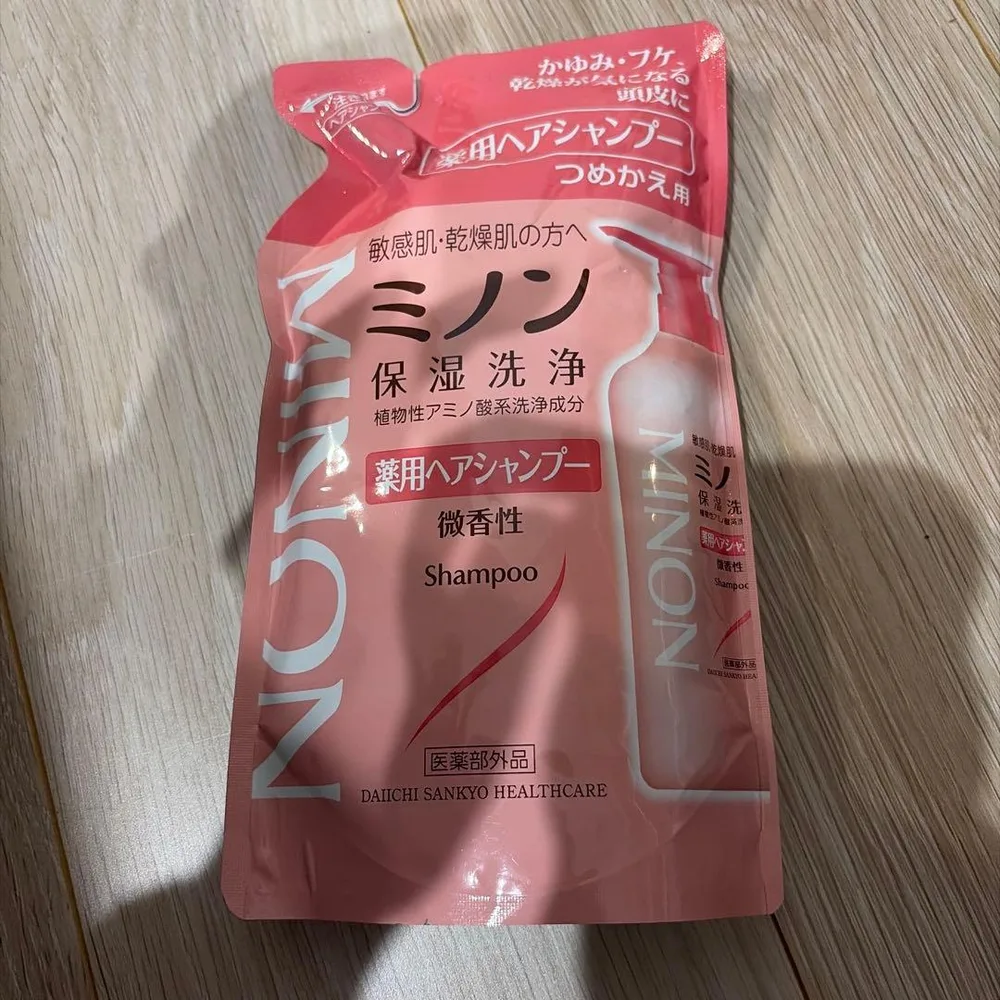 ミノン 薬用ヘアシャンプー つめかえ用 380ml