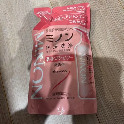 ミノン 薬用ヘアシャンプー つめかえ用 380ml