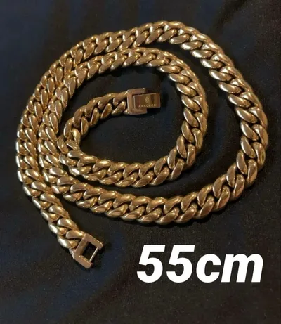 krkc&co ゴールド 喜平ネックレス 55cm 幅約10mm