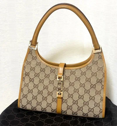 กระเป๋าผ้าแคนวาส GUCCI GG (สภาพดี)