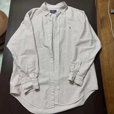 RALPH LAUREN 長袖 ストライプシャツ