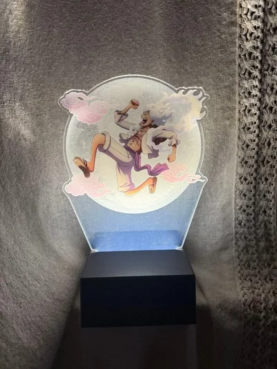 ワンピース 一番くじルフィ ギア5 アクリルライト