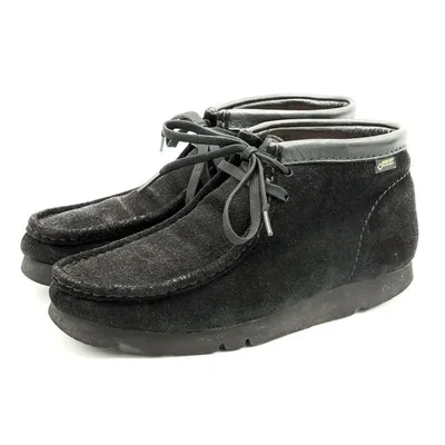 美品★Clarks クラークス ワラビー ゴアテックス 25.5cm ブラック