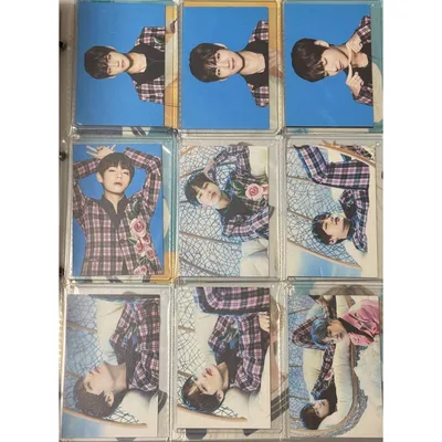 BTS WINGS TOUR VER.2 V ミニフォト 9枚セット
