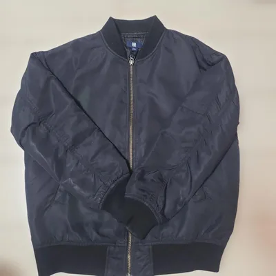 UNIQLO キッズ MA-1 ブルゾン ブラック 150cm