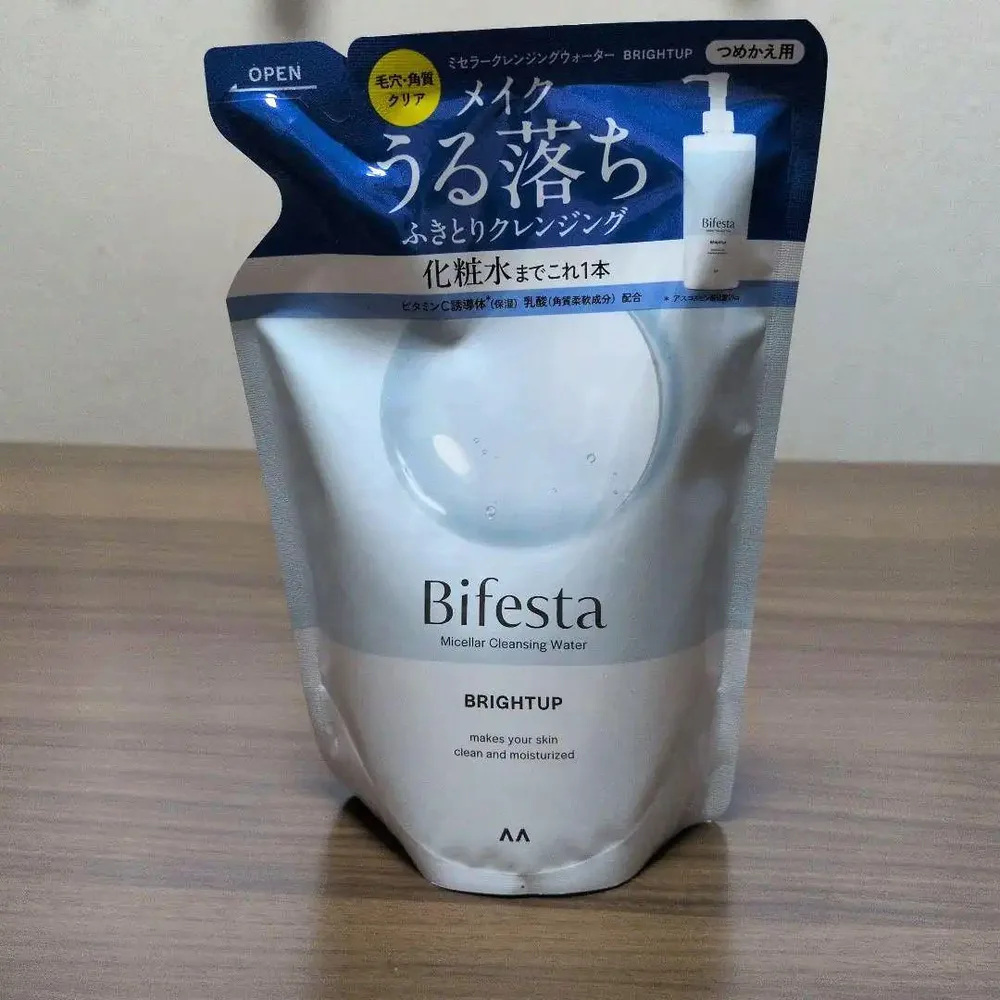 Bifesta ミセラークレンジングウォーター ブライトアップ つめかえ用