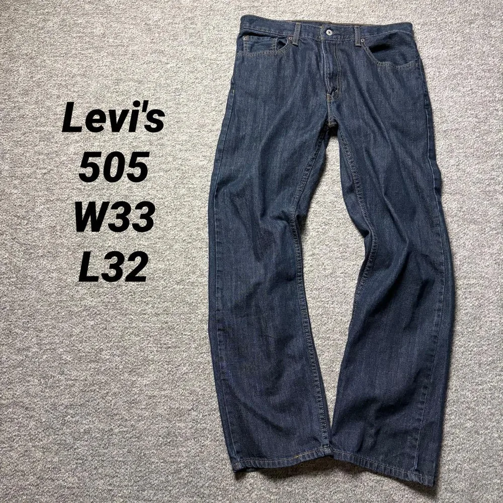 Levi's 505 ストレートデニム W33 L32