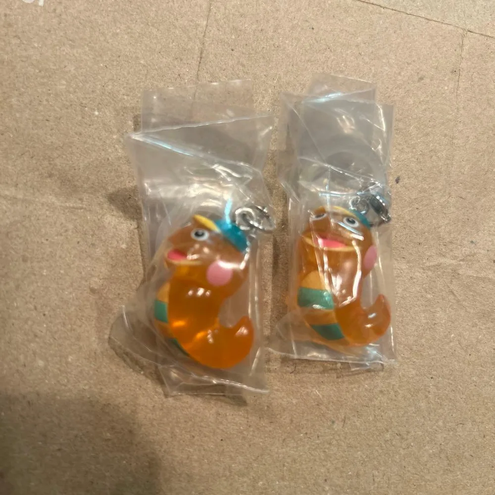 チョビ がんこちゃん めじるしアクセサリー 2個