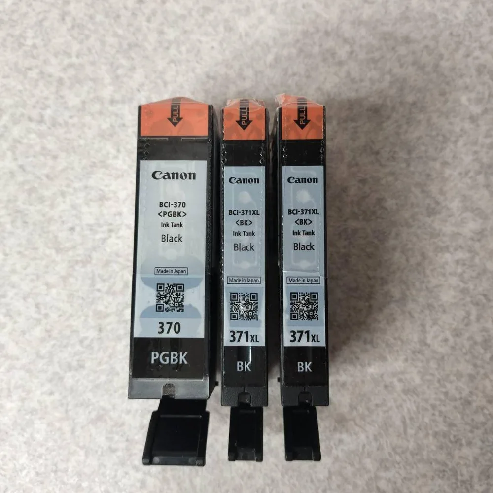 Canon純正 インクカートリッジ 5個セットBCI-370 BCI-371XL