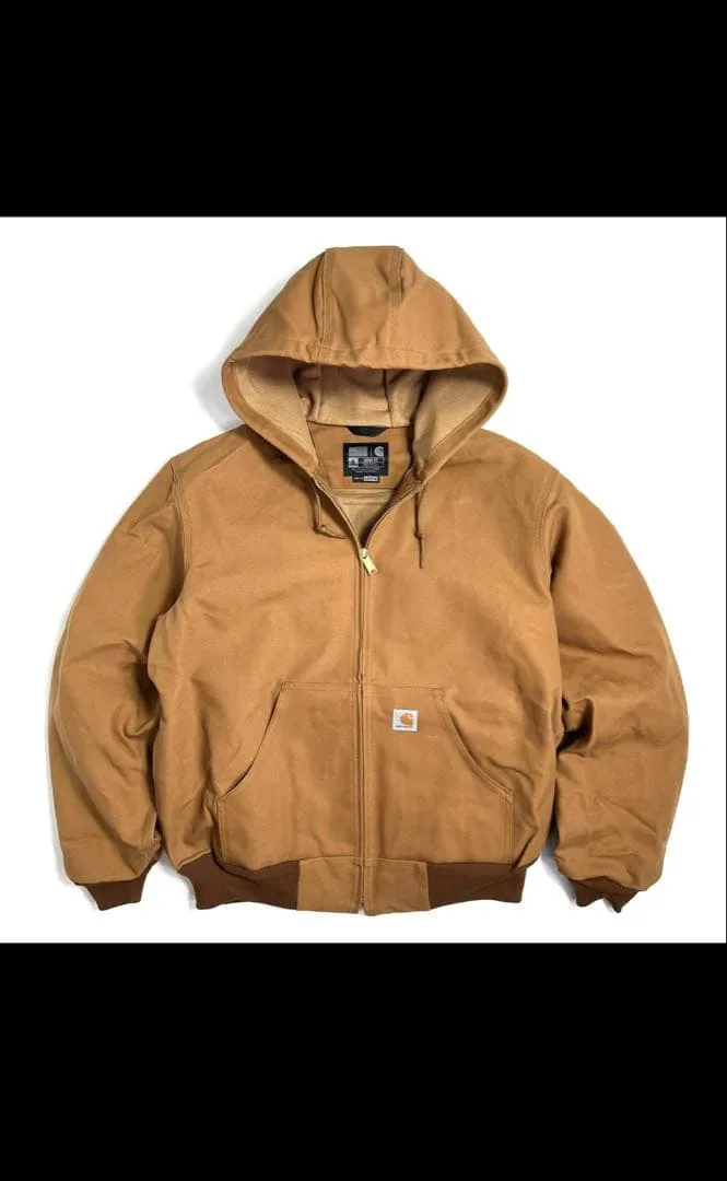Carhartt カーハート アクティブジャケット ダック地 ブラウン