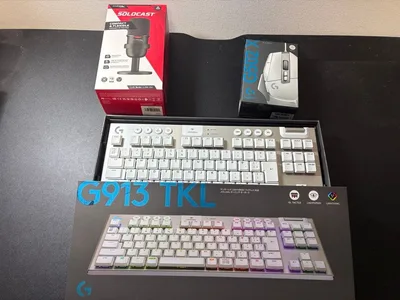 Logicoolゲーミングセット(G913 TKL・G502x・HyperX)