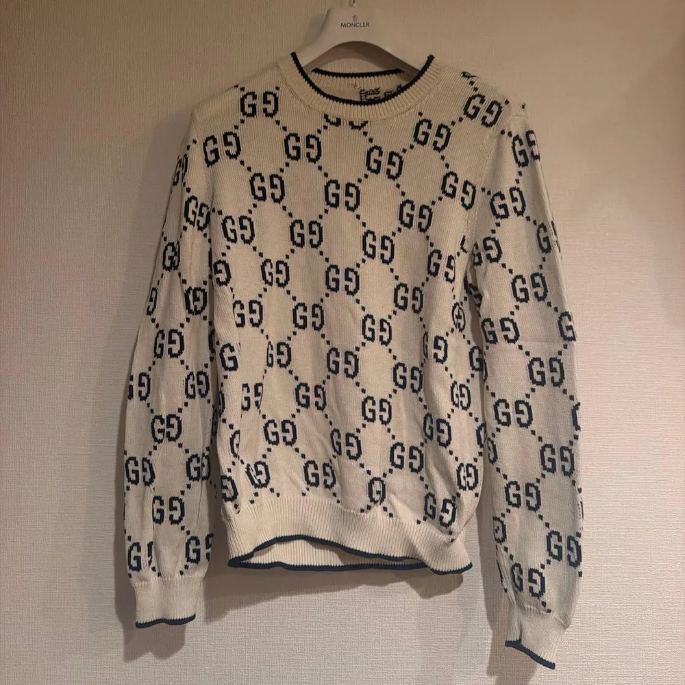GUCCI GGロゴ クルーネック ニット セーター