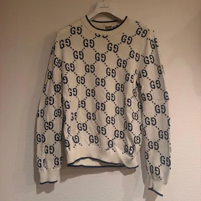 GUCCI GGロゴ クルーネック ニット セーター