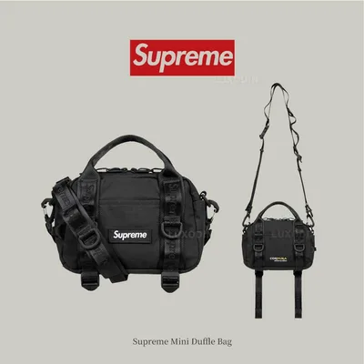 supreme Mini Duffle Bag ミニショルダーバッグステッカー付